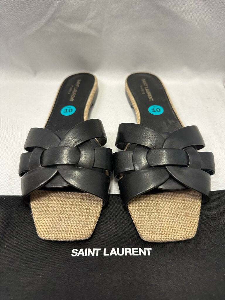 Saint Laurent Black Flats