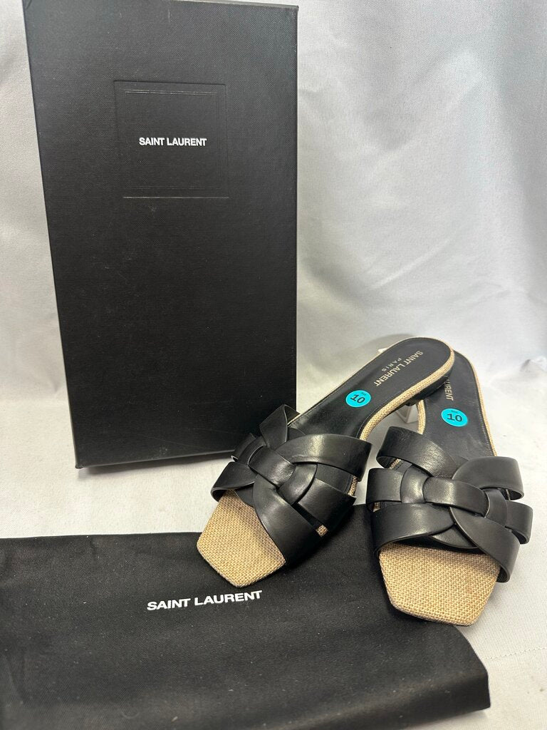 Saint Laurent Black Flats