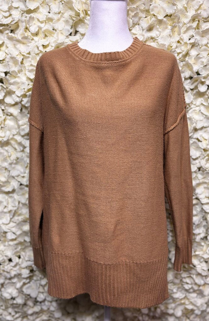 brown sweater