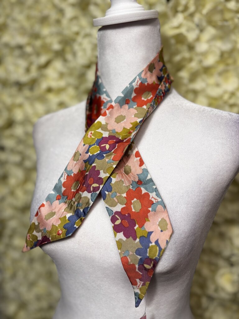 floral scarf
