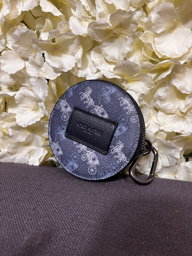 Coach Round Coin Case