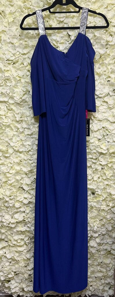R&M Richards Blue Long Dress