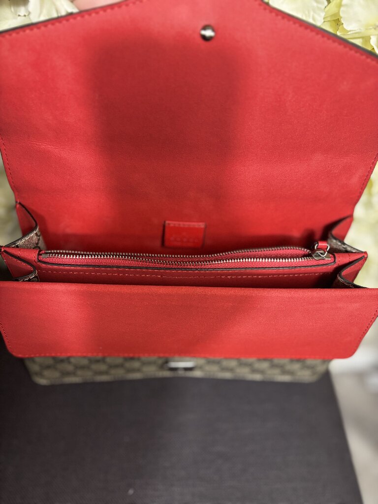 Gucci Dinoysus Leather Handbag