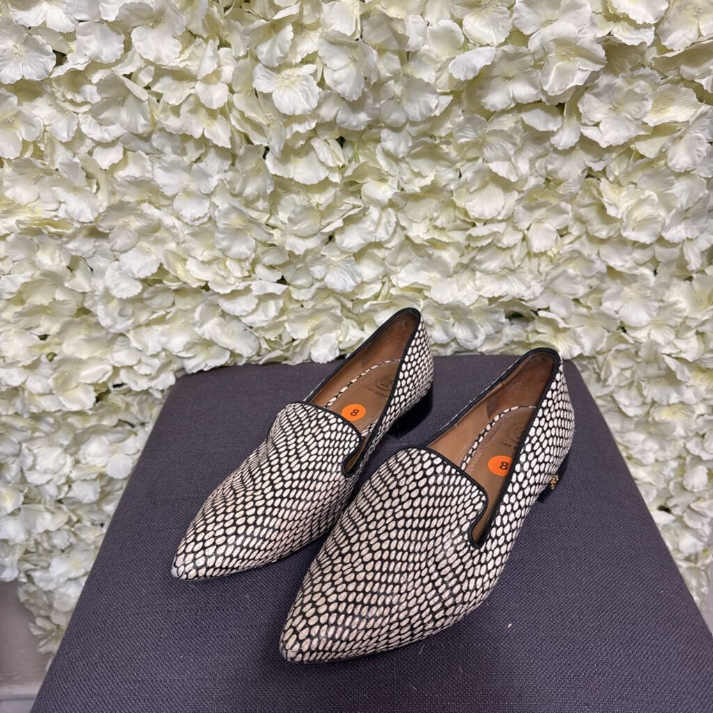 pascal king cobra slipper flat black/cream