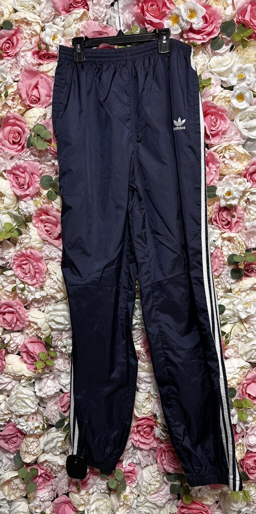 navy white stripe jogger pant