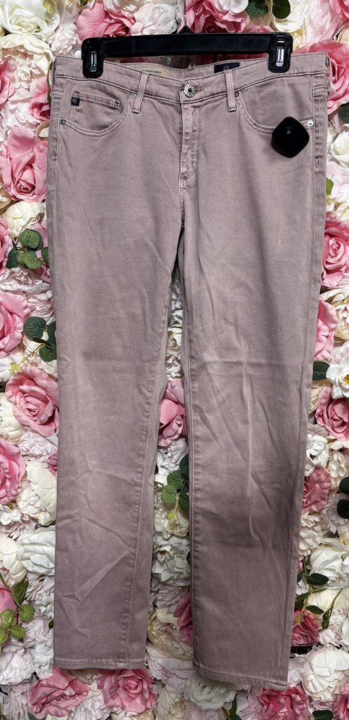 purple ankle straight jeans