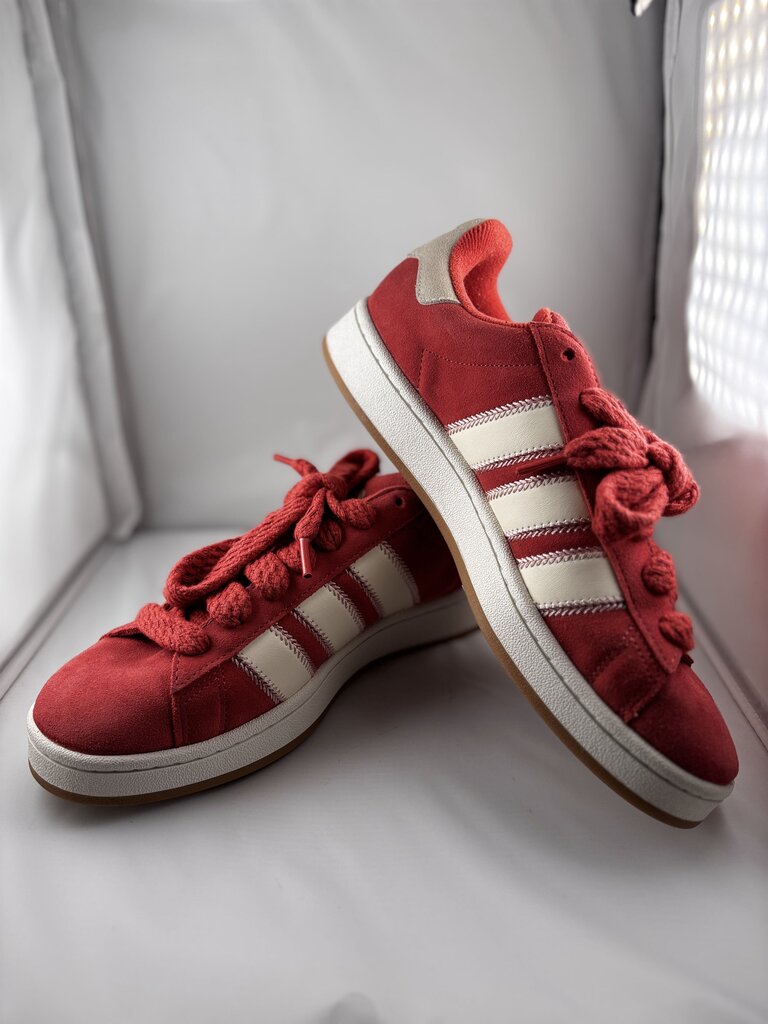 coral suede samba sneaker
