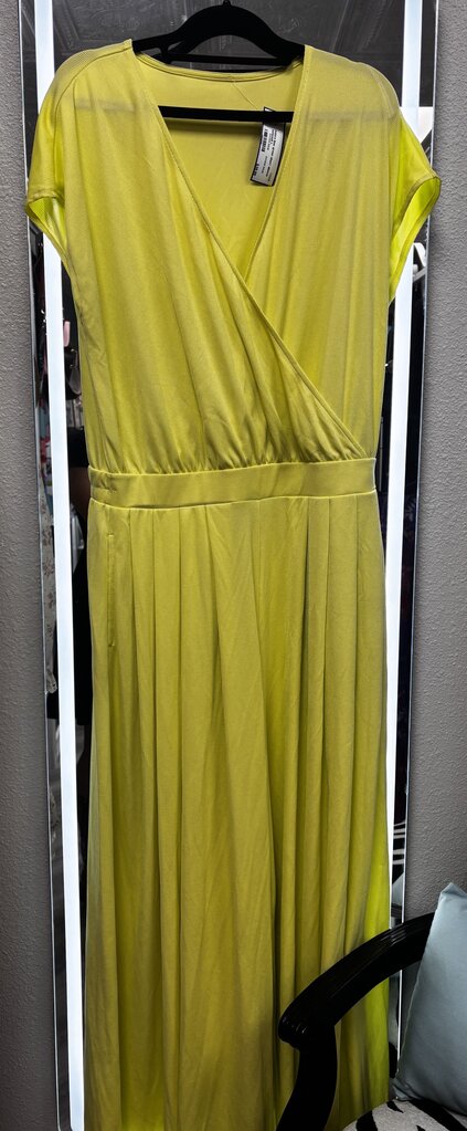 lime green short sleeve jumpsuit