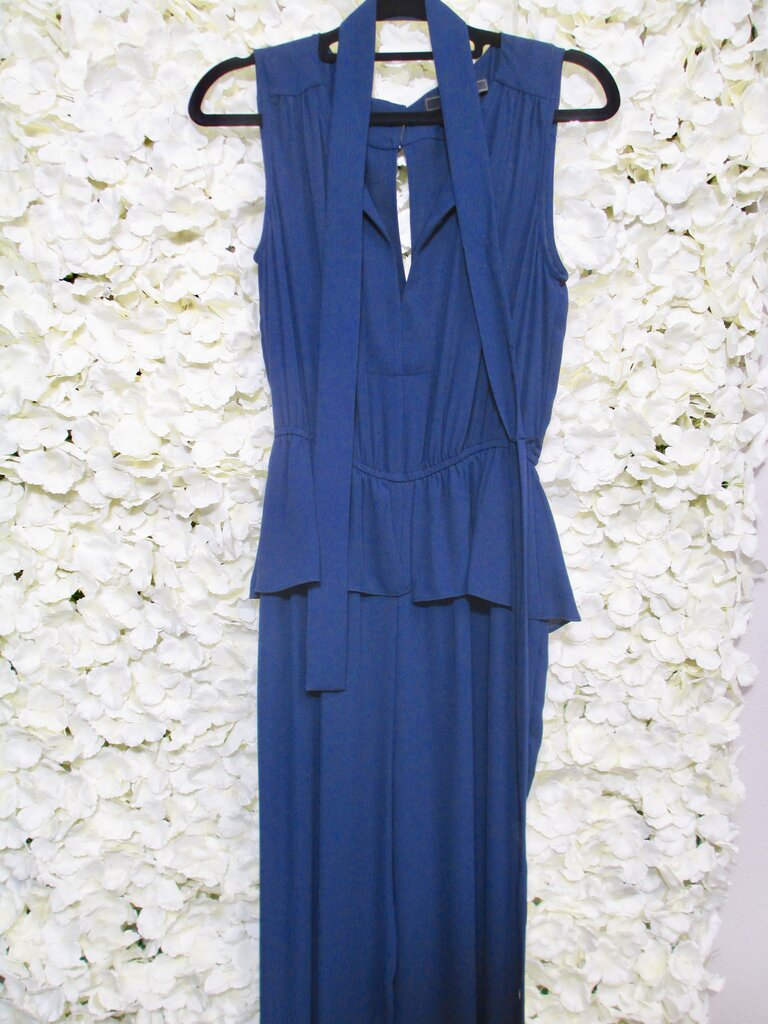 xs navy romper
