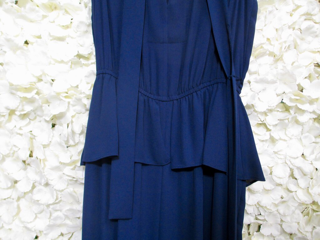 xs navy romper