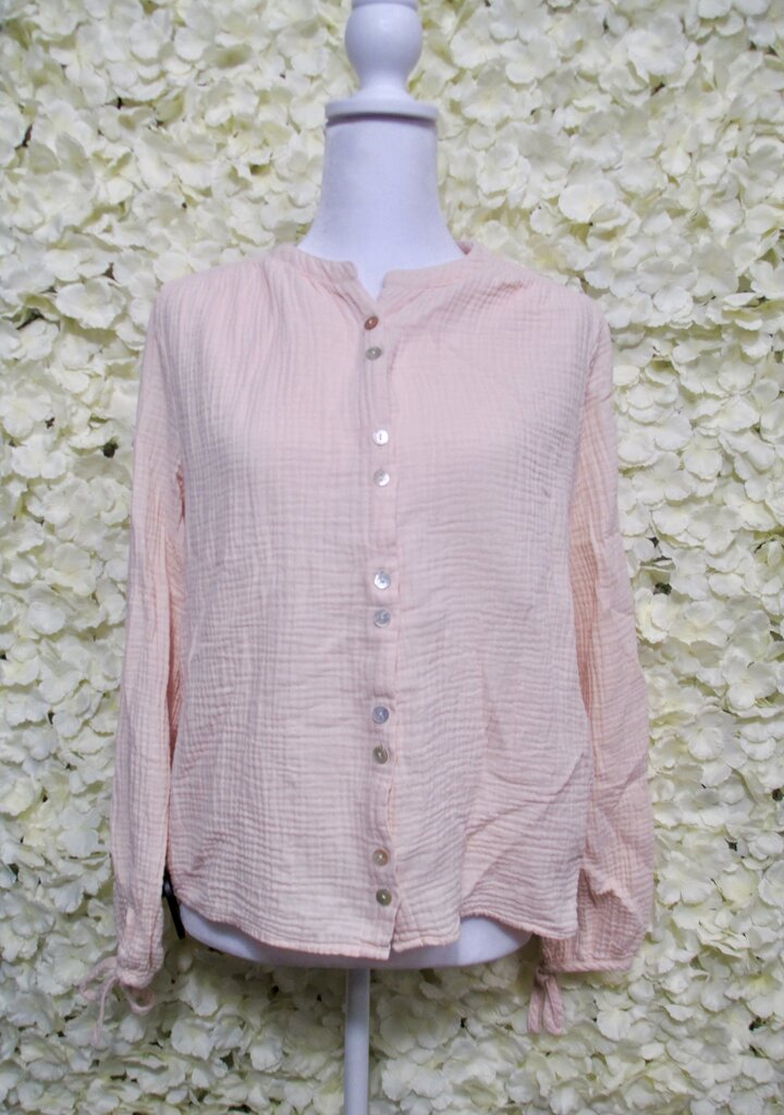 s cream button down blouse