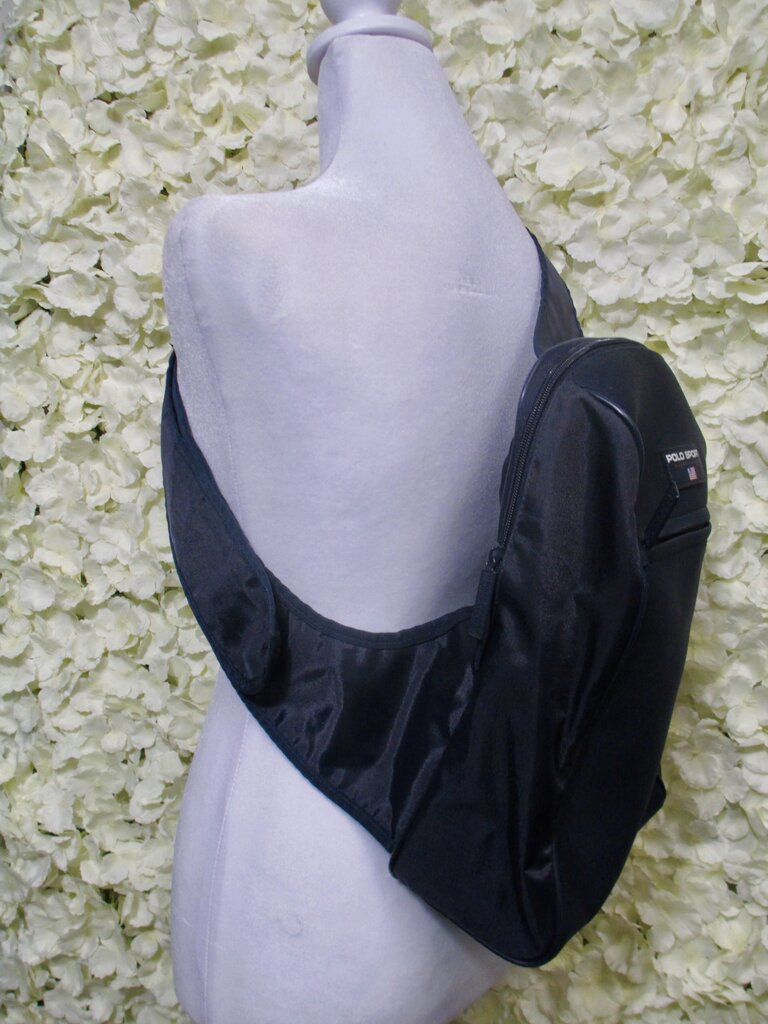 Navy Sport backpack w/ 1 strap