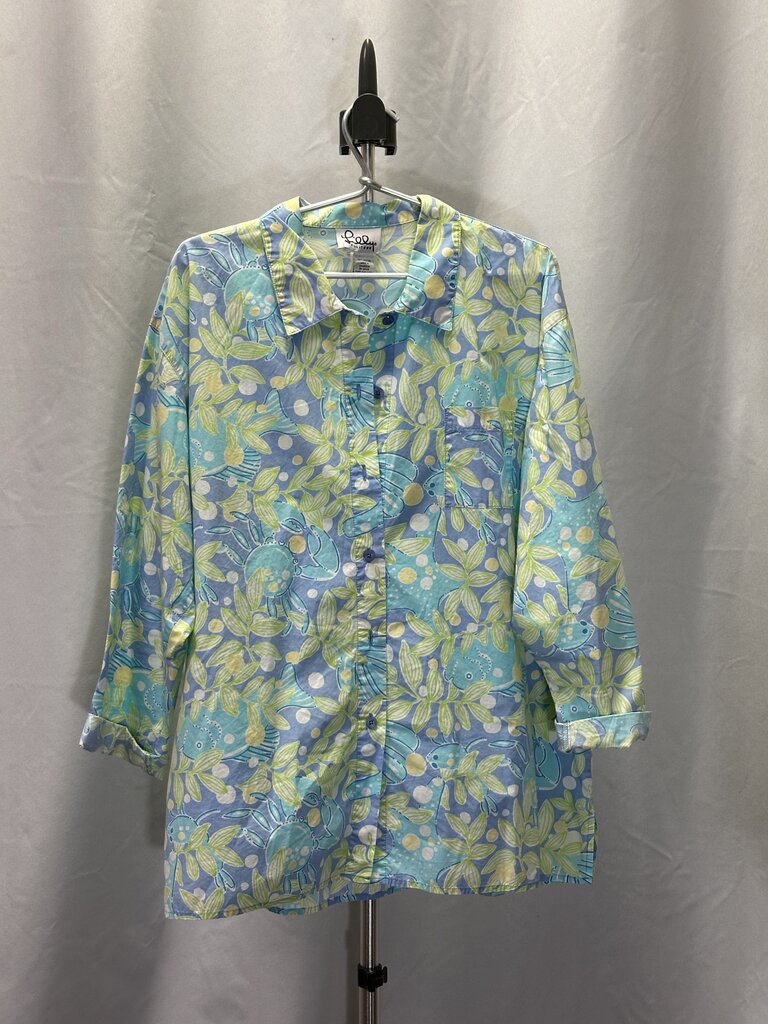 Lilly Pulitzer Long Sleeve Blouse XL