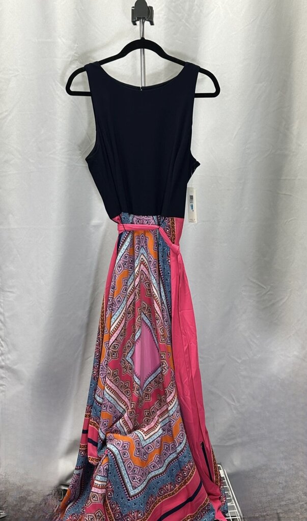 Eliza J Multi Color Maxi Dress NWT 18