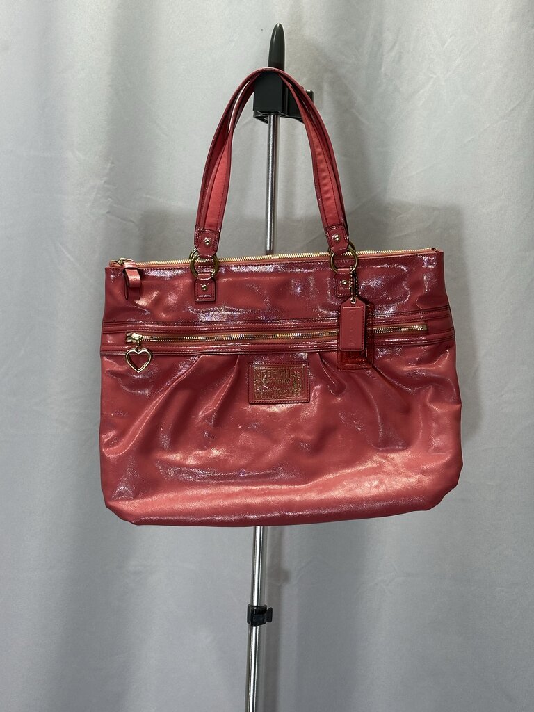 Coral Pink Coach Tote NWT