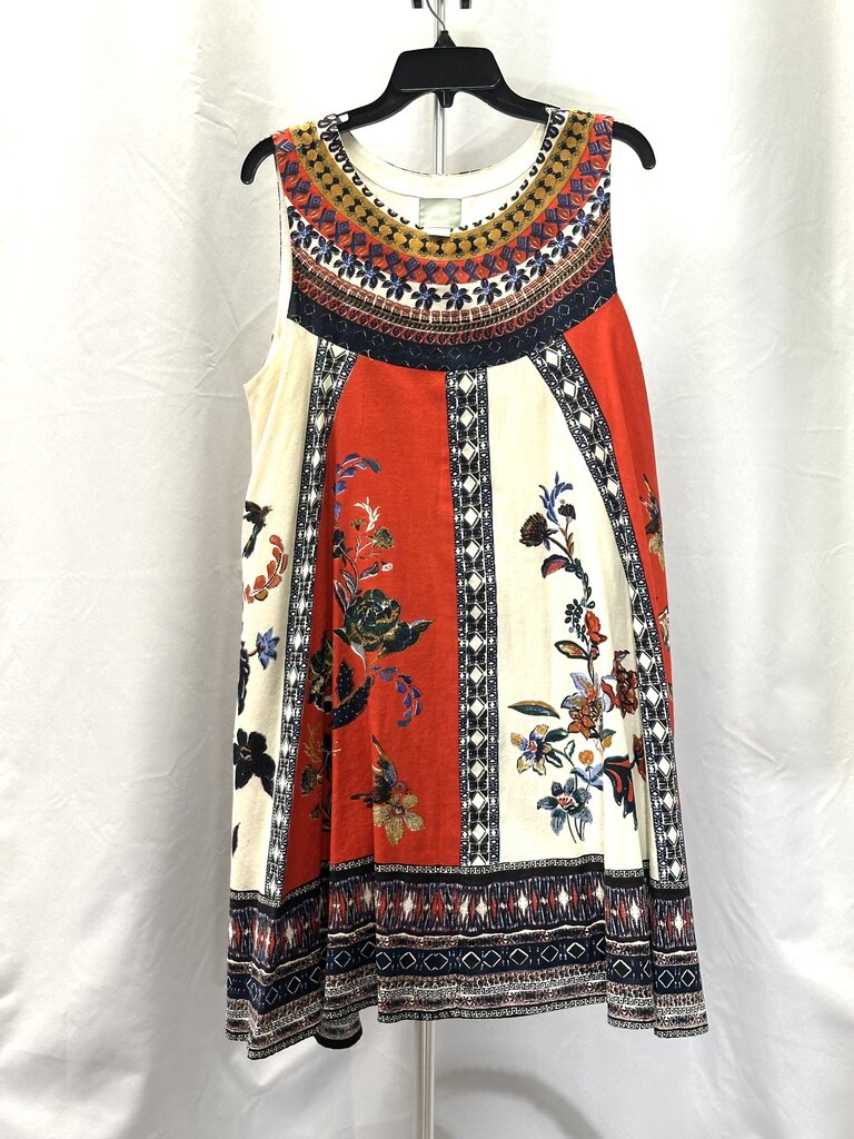 Anthropologie Maeve Cirque Swing Dress Size L