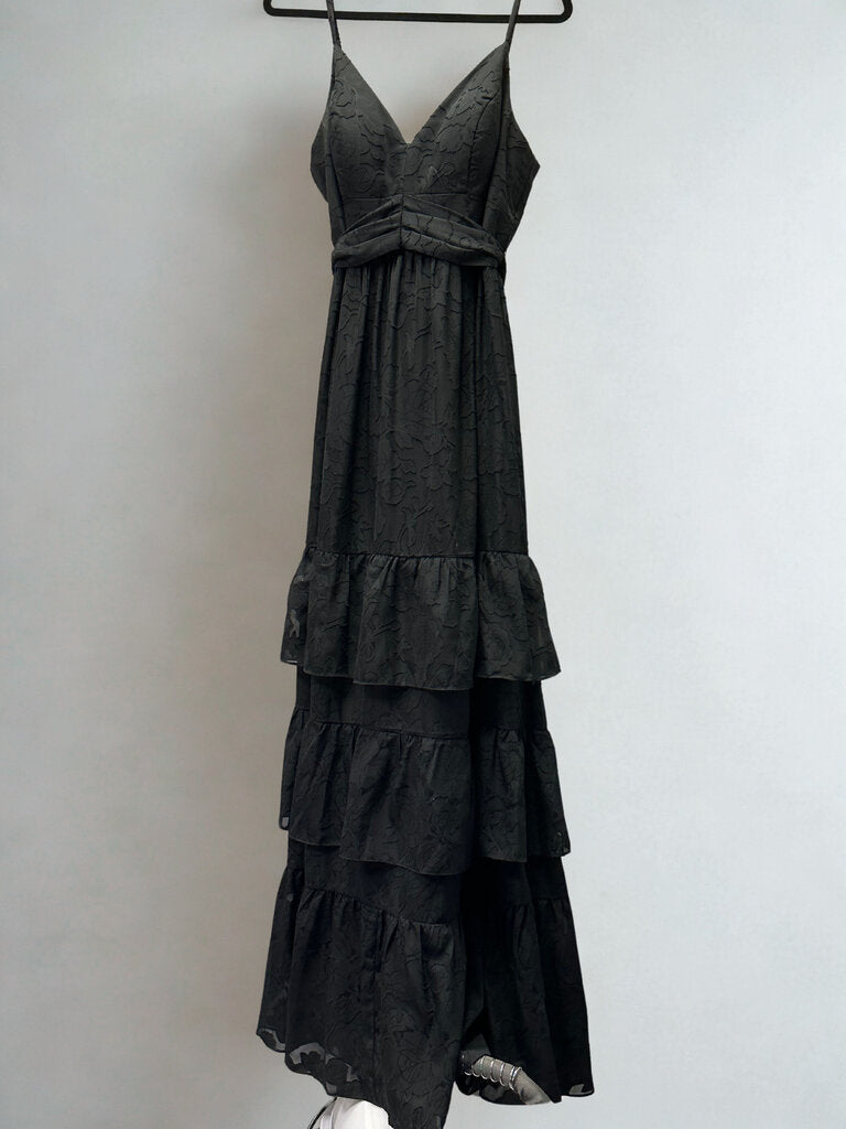 Azazie Black Maxi Dress 14