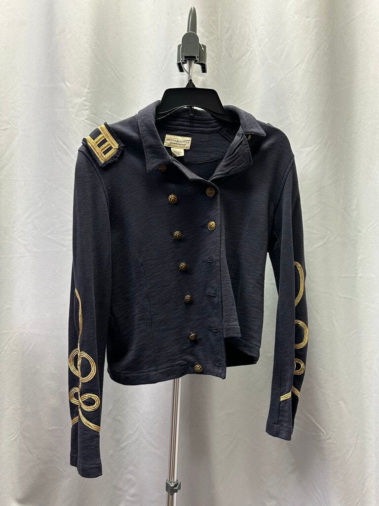 Vintage Denim & Supply Ralph Lauren Purple and Gold Accent Jacket