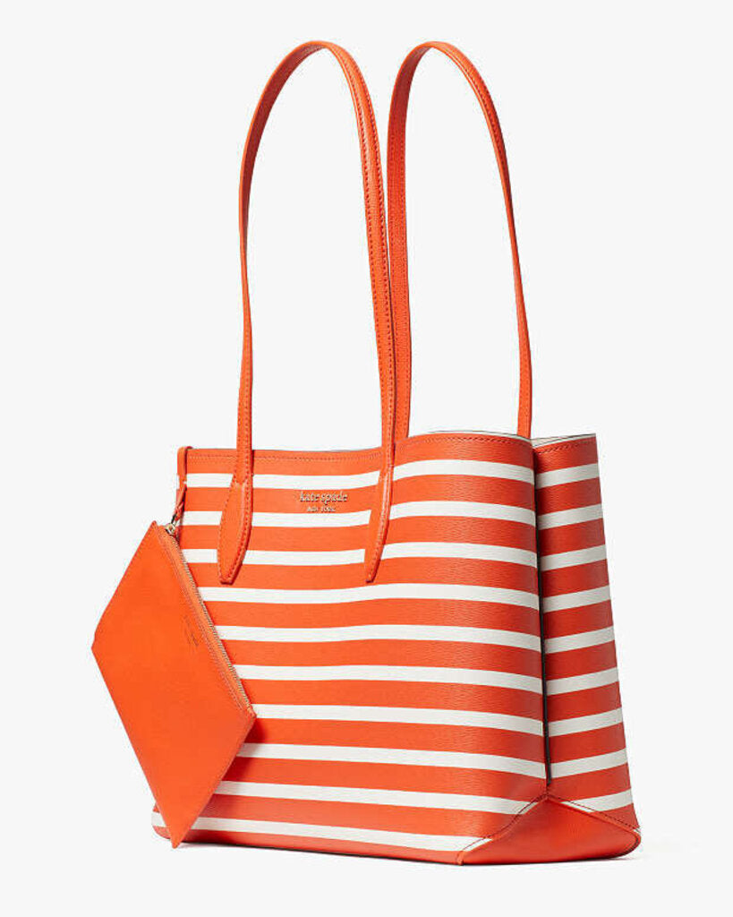 Kate Spade All Day Sailing Striped Large Tote