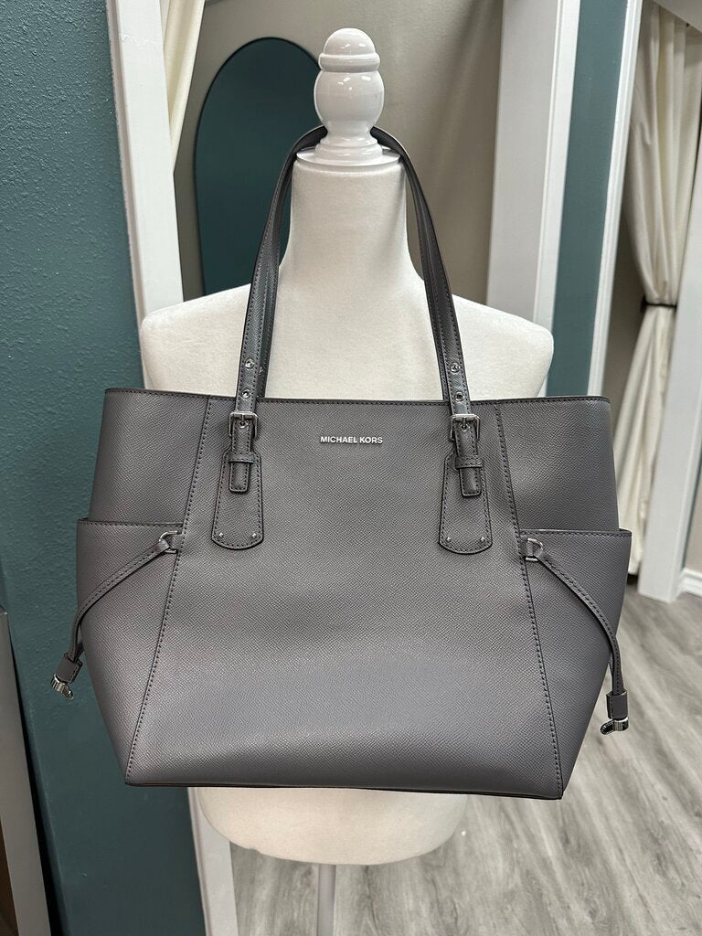 Michael Kors Voyager East West Gray Tote Bag