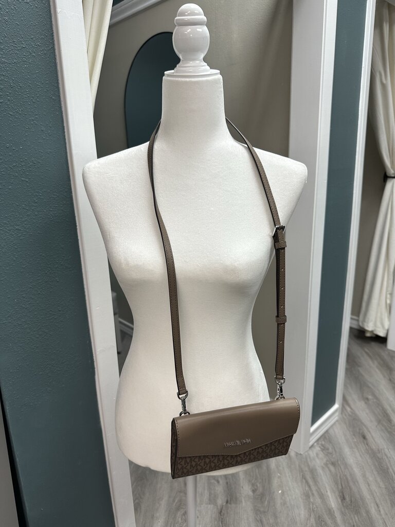 Michael Kors 3 in 1 Charlotte Dusk Leather Tote and Two Crossbodies