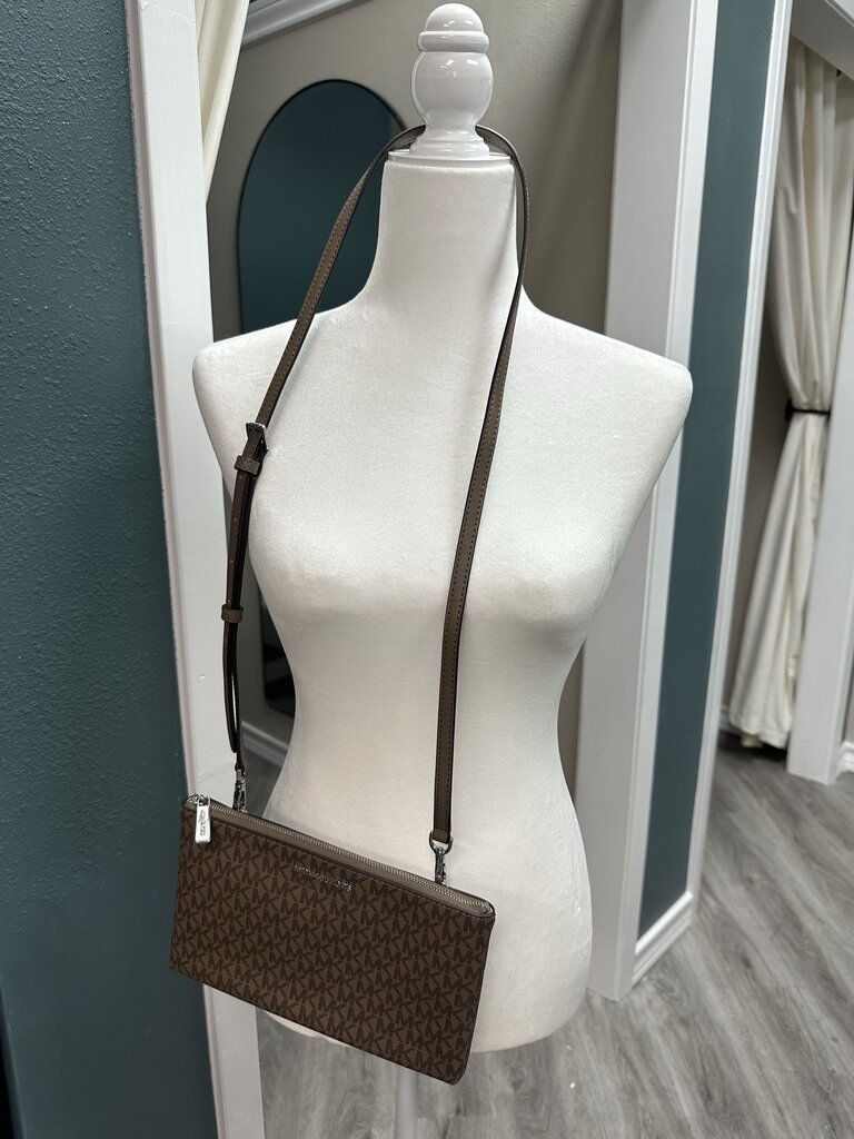 Michael Kors 3 in 1 Charlotte Dusk Leather Tote and Two Crossbodies