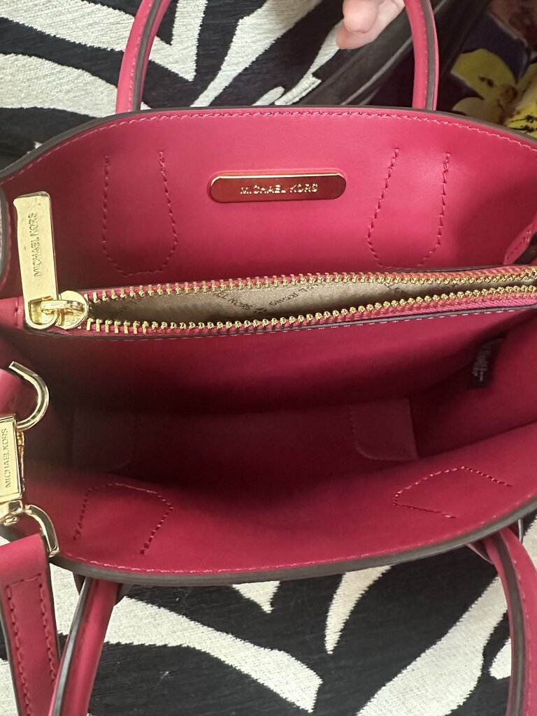 Michael Kors Barbie Pink Pebbled Handbag
