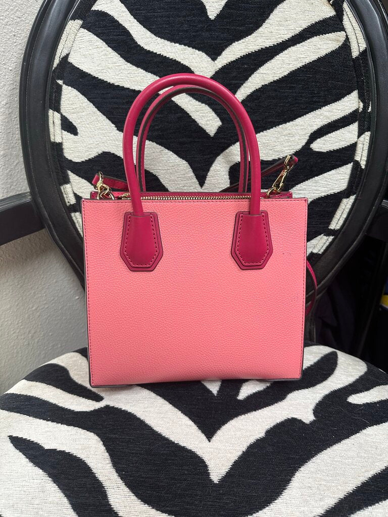 Michael Kors Barbie Pink Pebbled Handbag