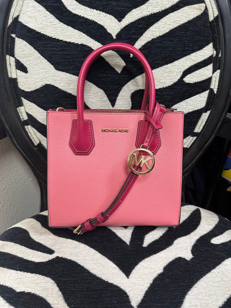 Michael Kors Barbie Pink Pebbled Handbag