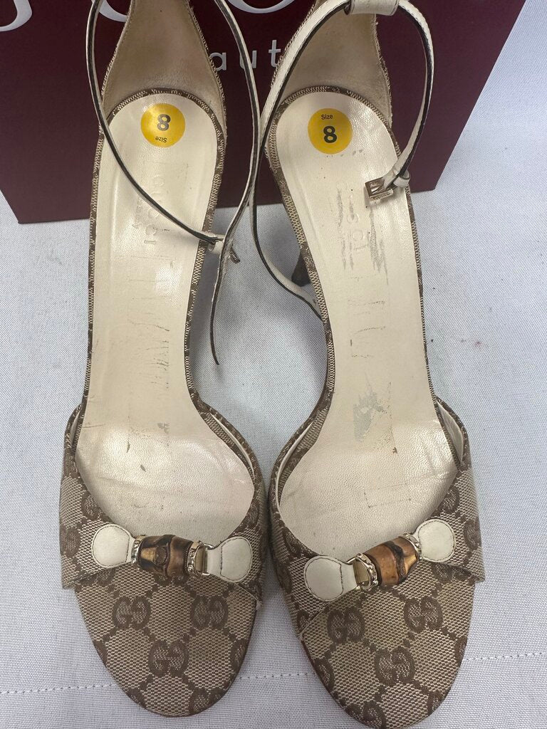 Vintage Gucci Brown Heels