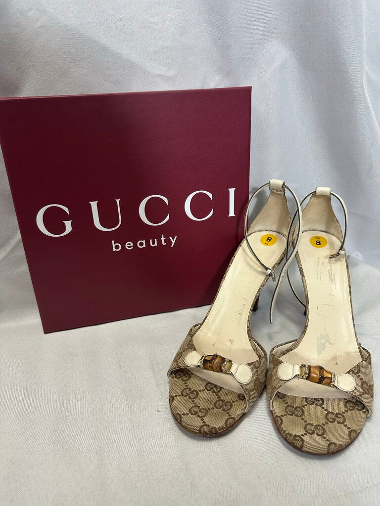 Vintage Gucci Brown Heels