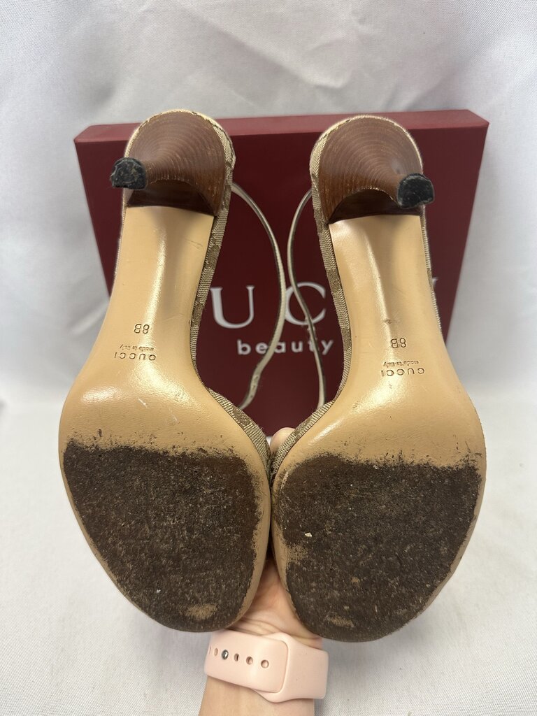 Vintage Gucci Brown Heels