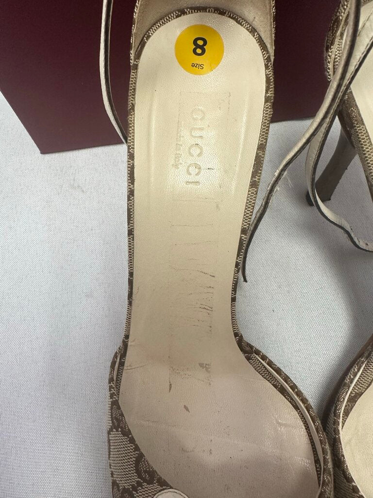 Vintage Gucci Brown Heels