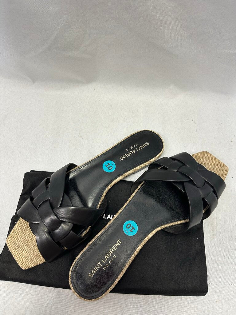 Saint Laurent Black Flats