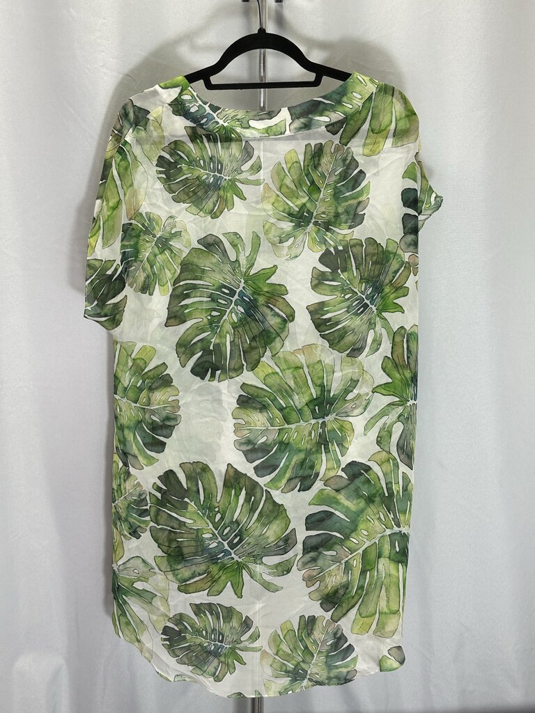 Shoshanna Swimwear Leaf Print Cover Up