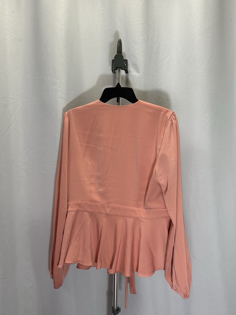 Majorelle Salmon Longsleeve Tie-Front Jacket