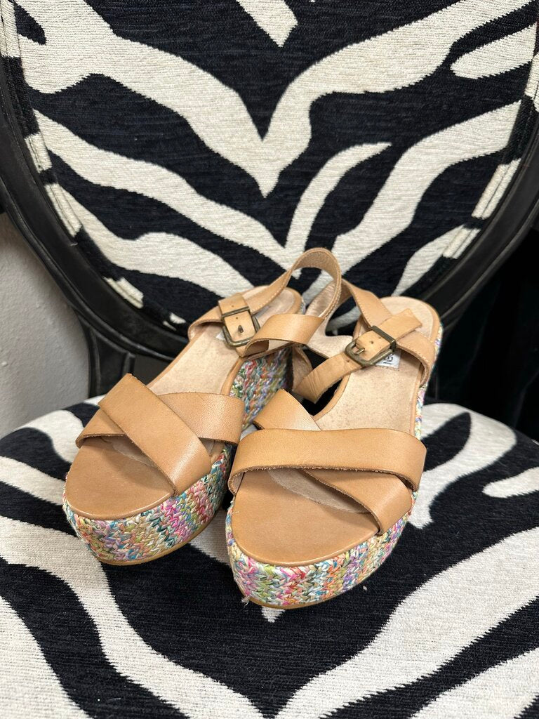 Steve Madden Multi Colored Wedges
