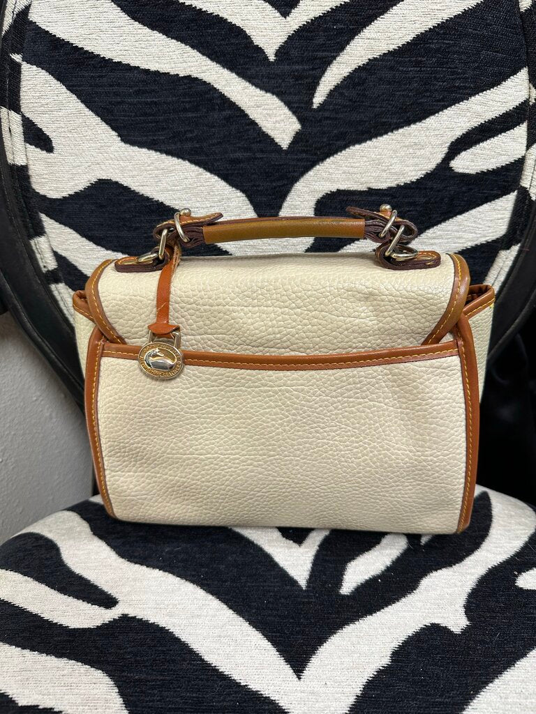 Dooney & Bourke Vintage Essex Cream Crossbody Bag