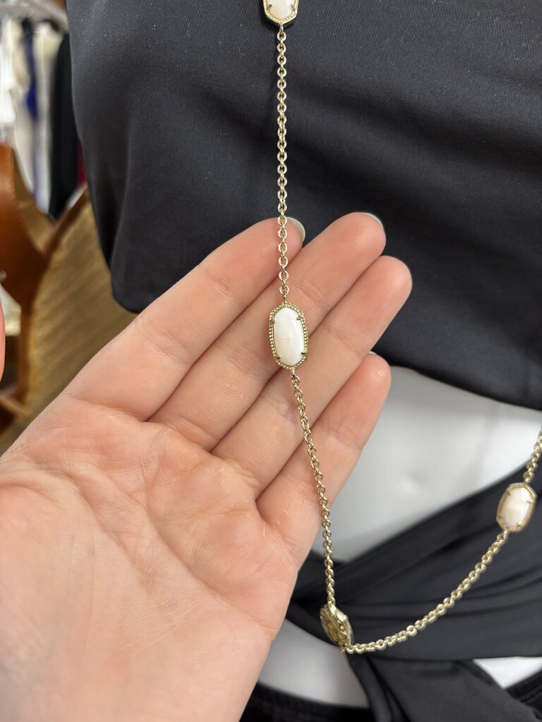 pearl gold necklace