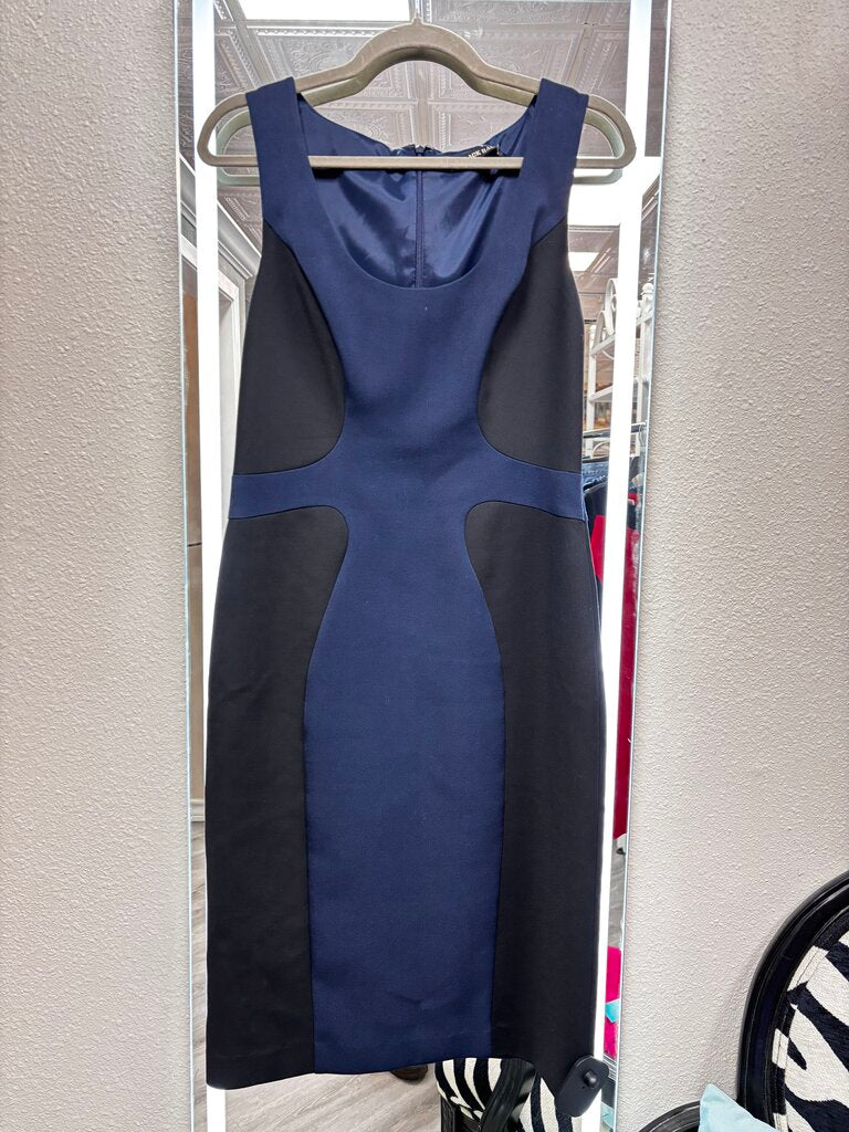 10 black & blue dress