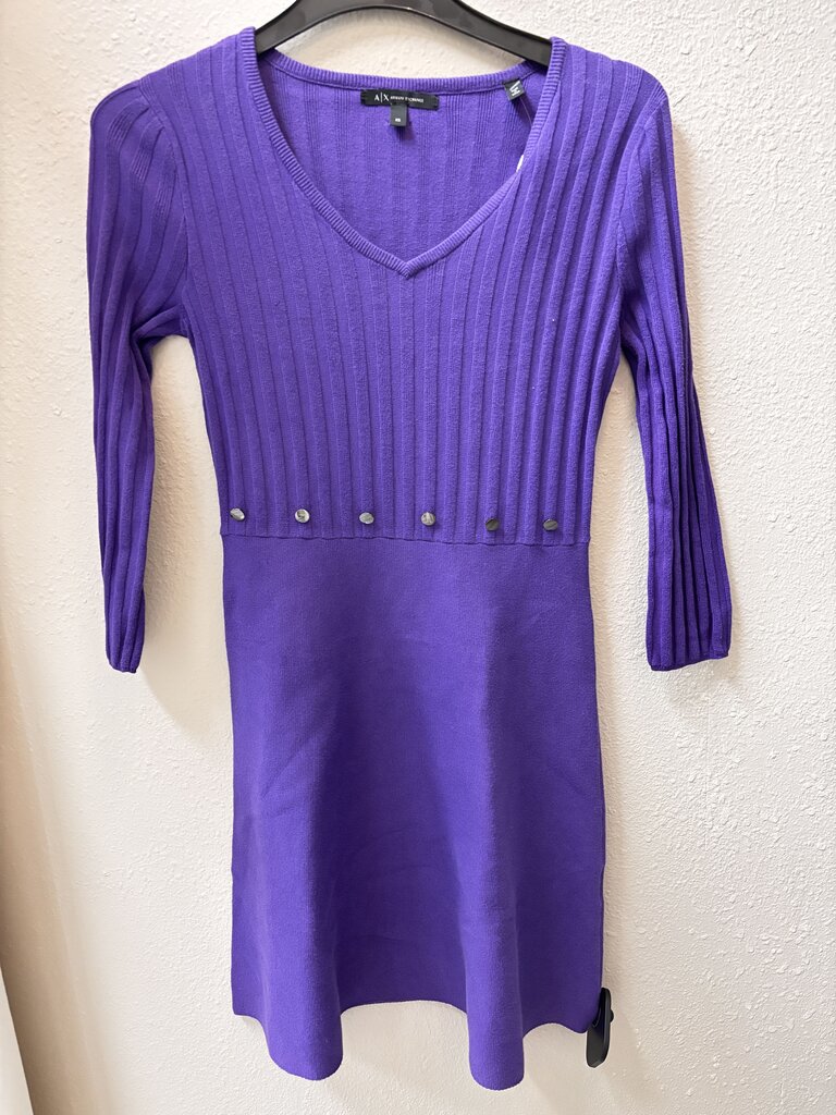 xs purple dress