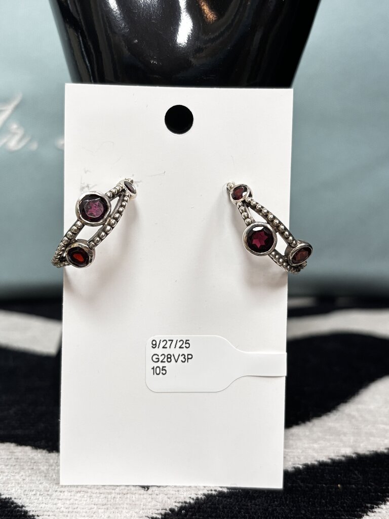 Stephen Dwecket STER red earrings