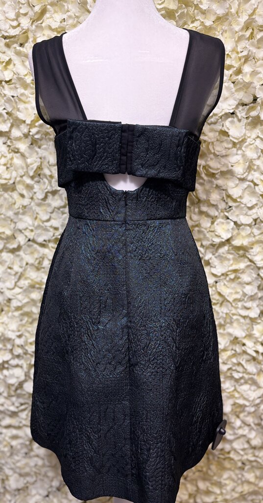 HD In Paris Black Glittery Dress