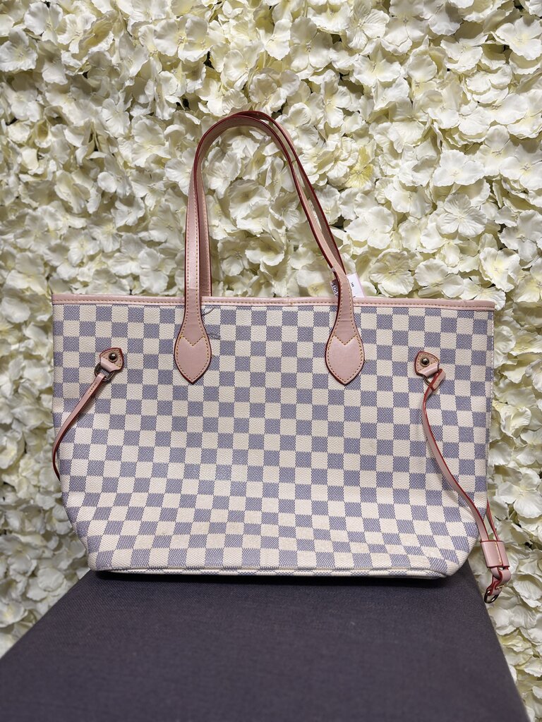 Louis Vuitton Replica Damier Azur Neverfull Tote