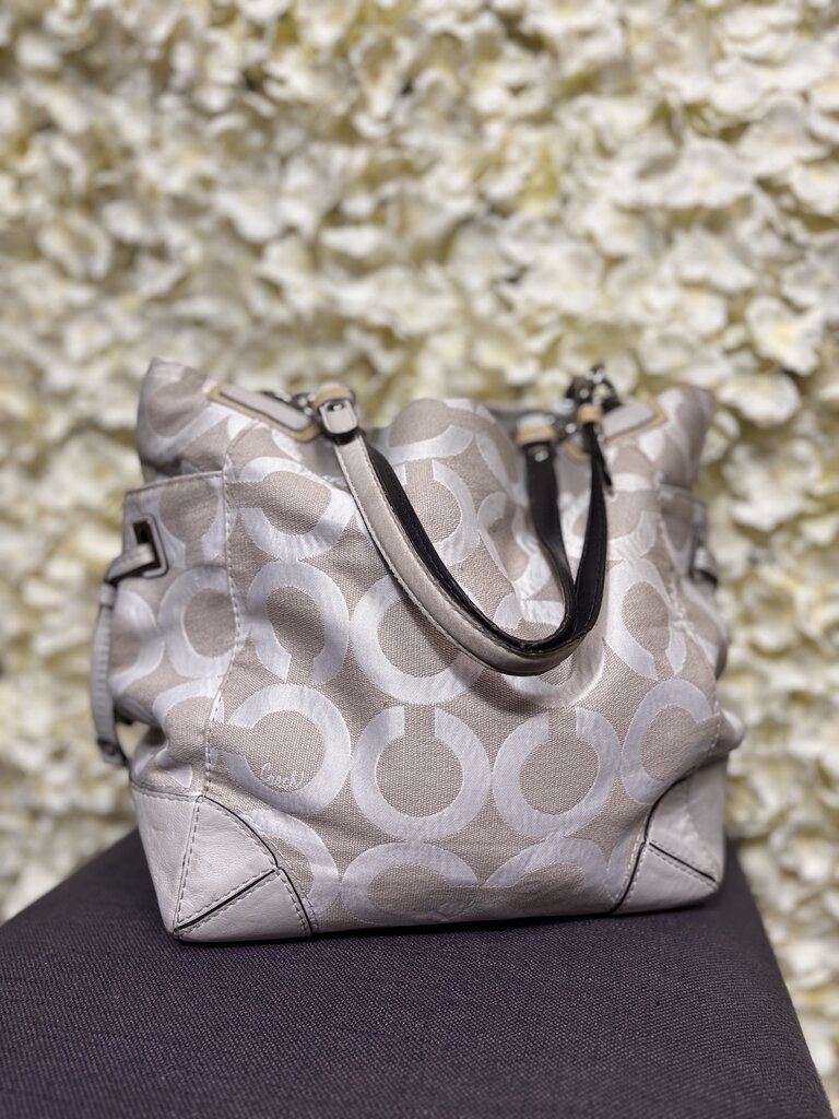 Coach Signature Logo Tote Bag