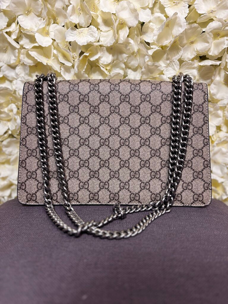Gucci Dinoysus Leather Handbag