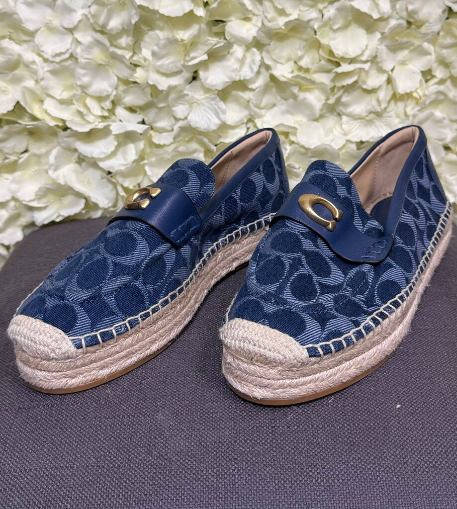 Coach Women’s Denim Slip-On Shoes