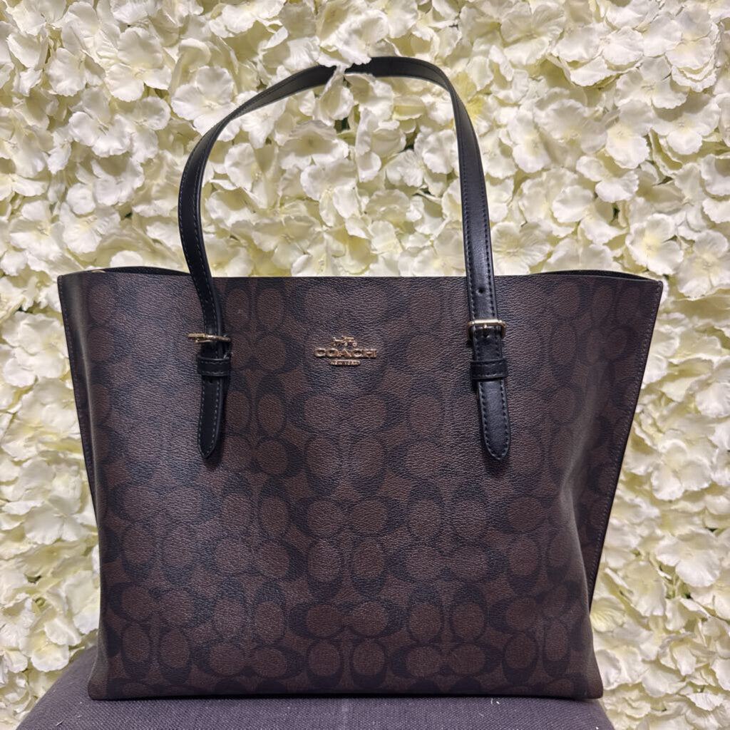 brown mollie tote large purse