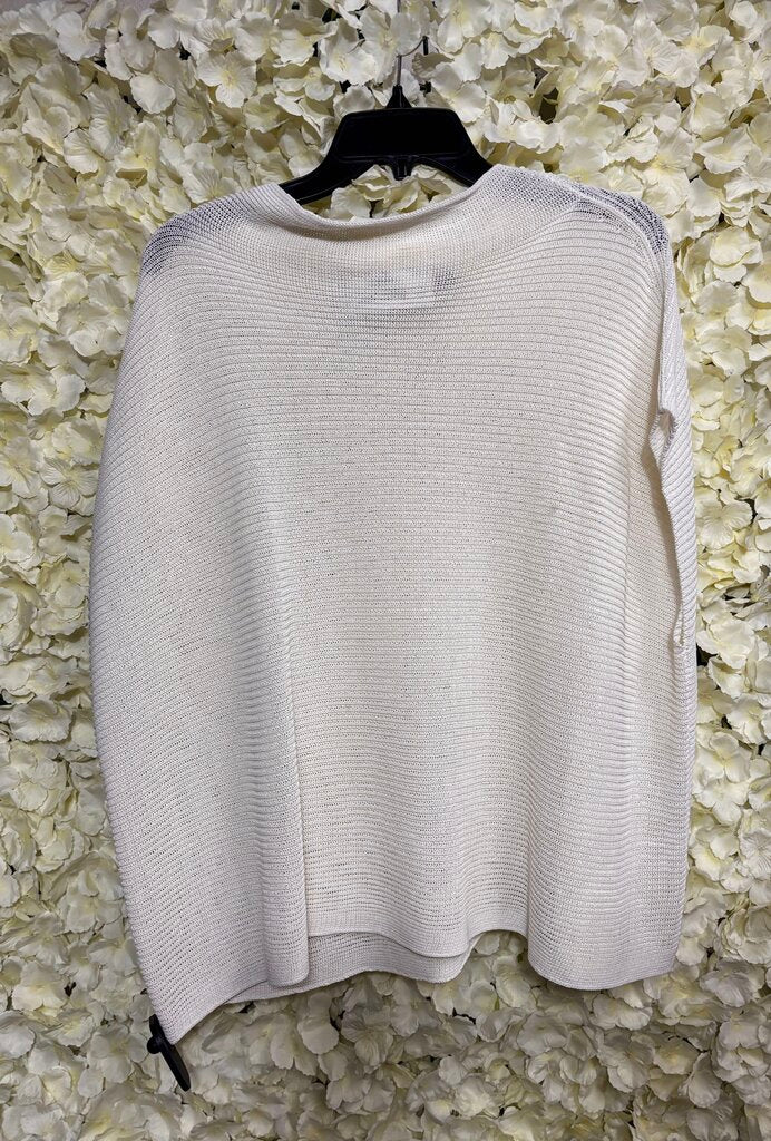 cream knit sleeveless top
