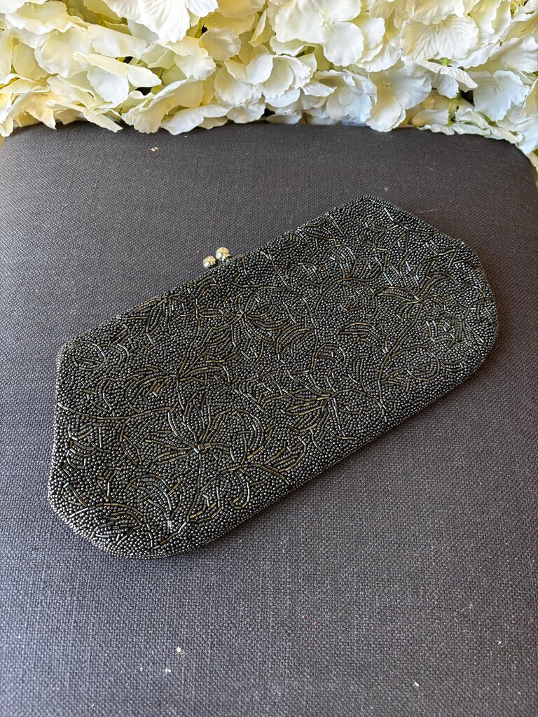 grey clutch